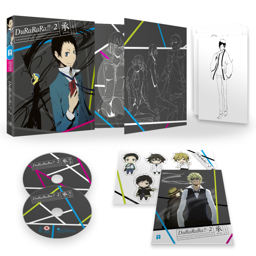 The visual of our Durarara!! x2 Shou Limited Collector's Edition Blu-ray