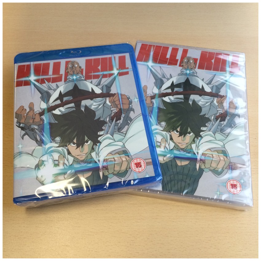 Kill la Kill Part 2 std ed Blu-ray and DVD - out 25th April