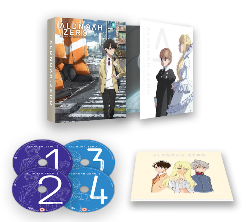 ALDNOAH.ZERO Set 4 DVD (Eps #19-24)