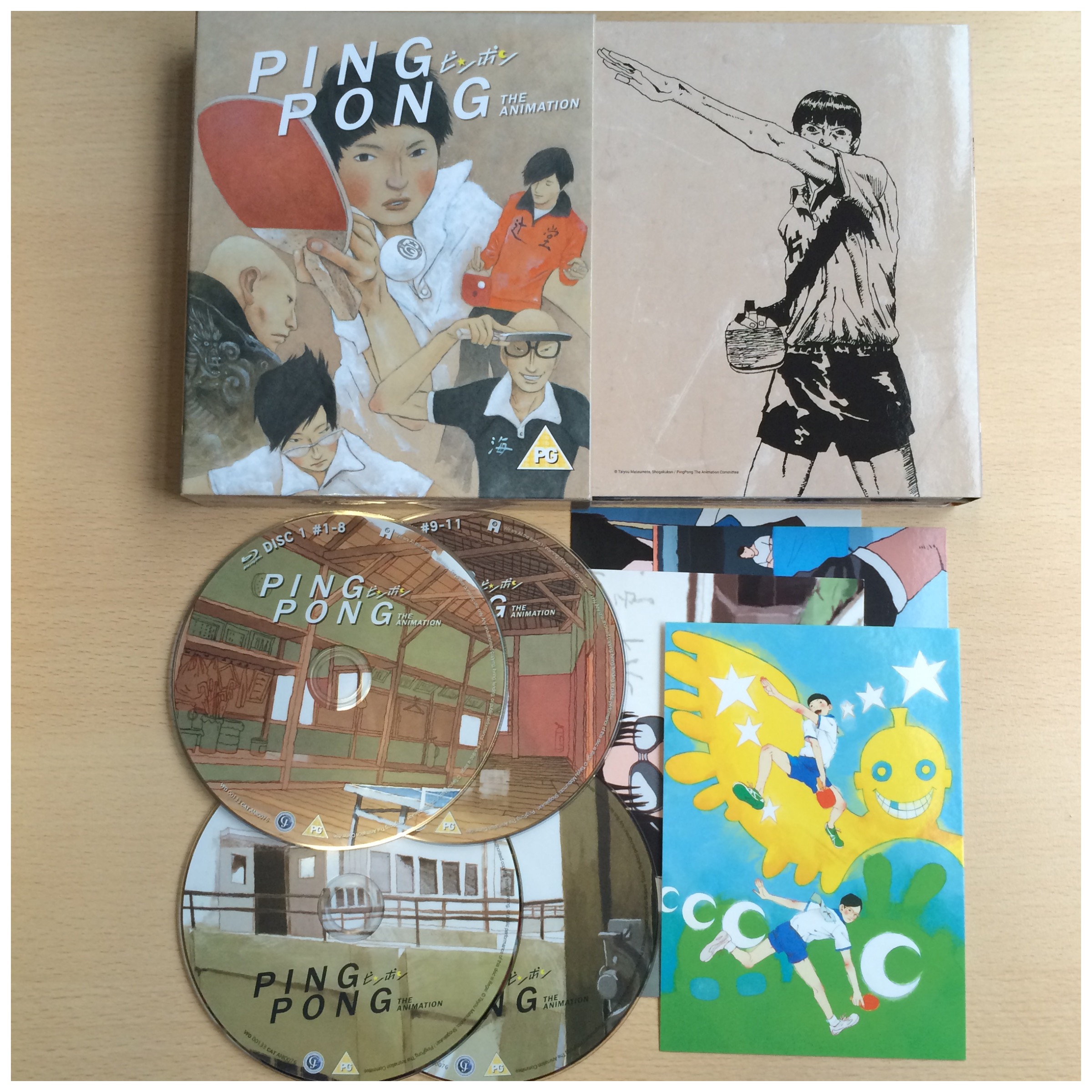 Unboxing] Ping Pong – All the Anime