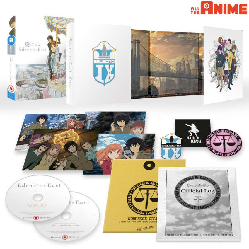 Eden of the East (TV Series) Ltd Collector's Edition Blu-ray - coming November 2016