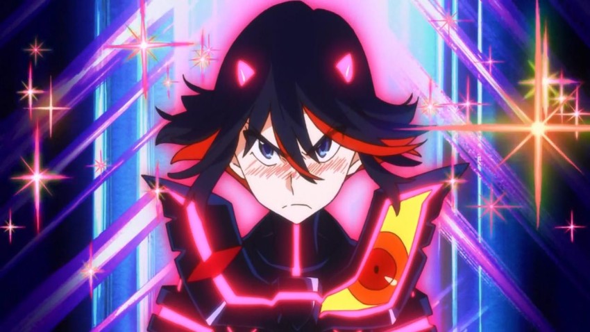 kill_la_kill-01-ryuuko-badass-transformation-serafuku-ulimta_uniform-stars-glitter-awesome