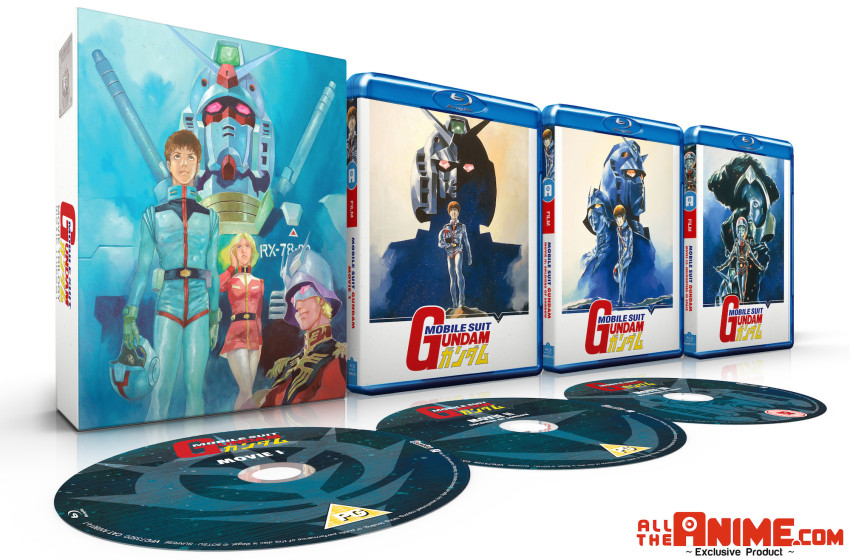 *AllTheAnime.com Exclusive* Mobile Suit Gundam Movie Trilogy Blu-ray