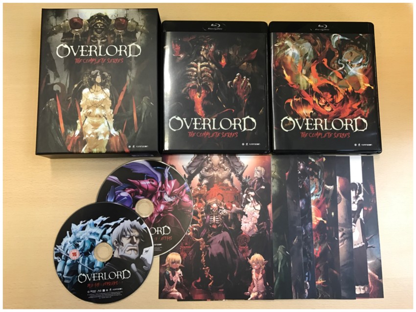 I have just received the Overlord S1 collector's edition (On