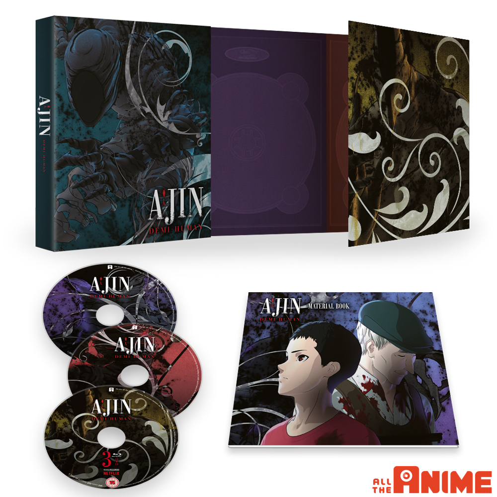 Anime Ajin: Demi-Human em Blu-ray (AnimesDVD)