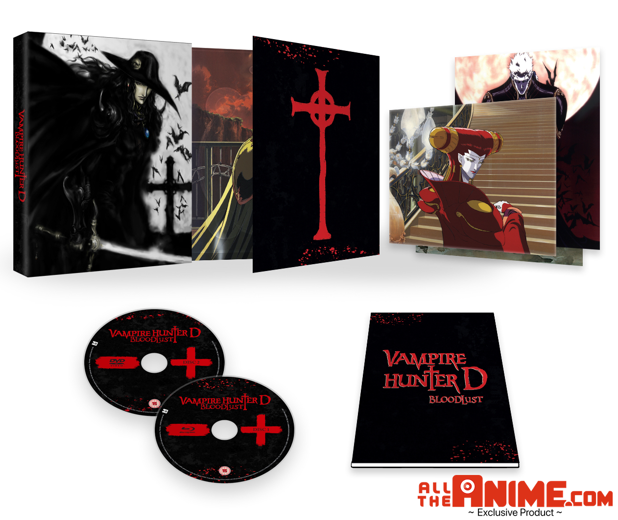 Vampire Hunter D: Bloodlust Home Video Release Details – All the Anime