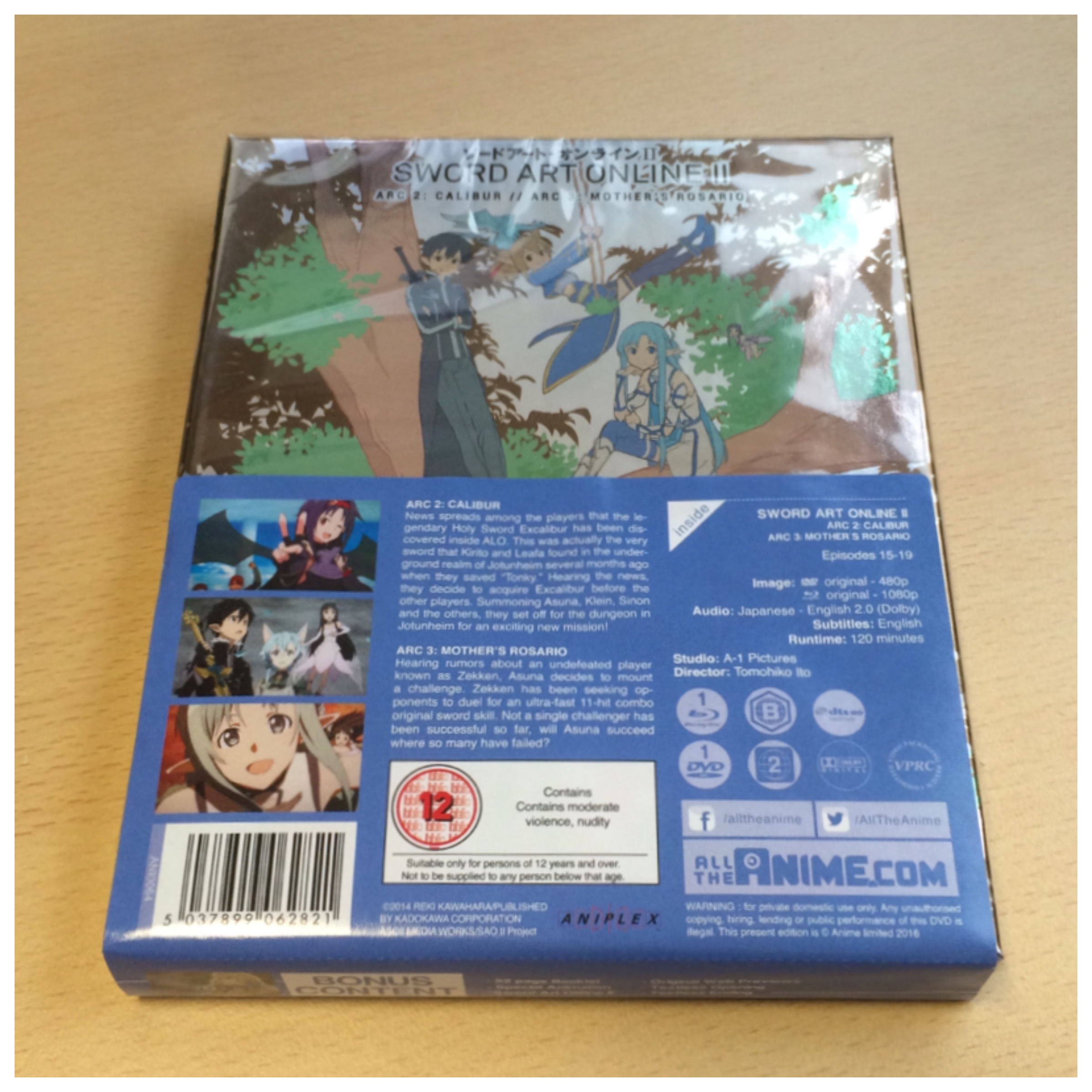 Unboxing] Sword Art Online II Part 3 – All the Anime