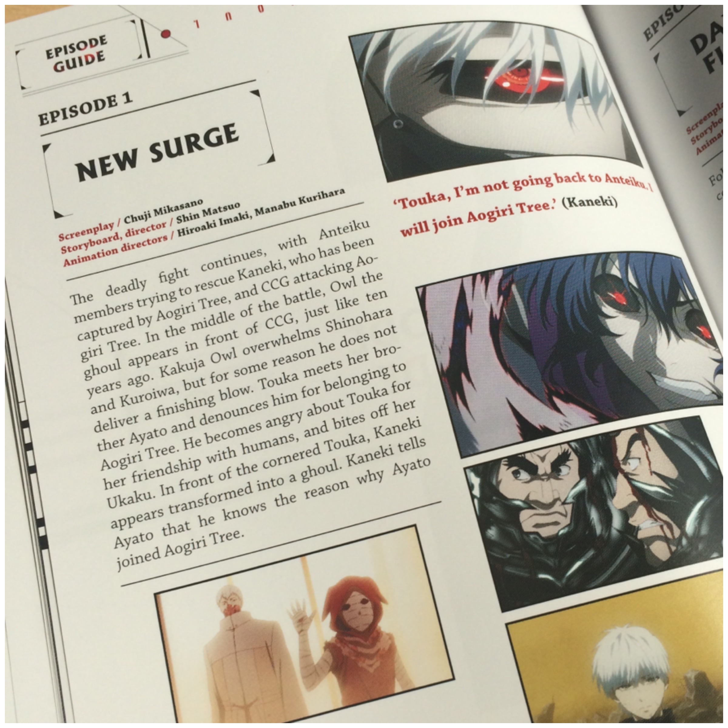 Tokyo Ghoul√A (Season 2) – Episode 1 “New Surge”