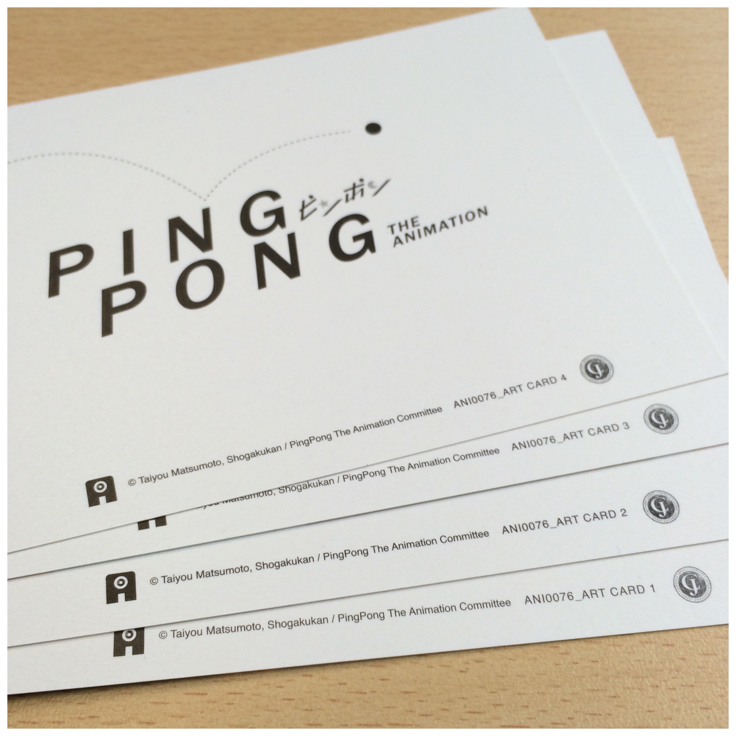 Unboxing] Ping Pong – All the Anime