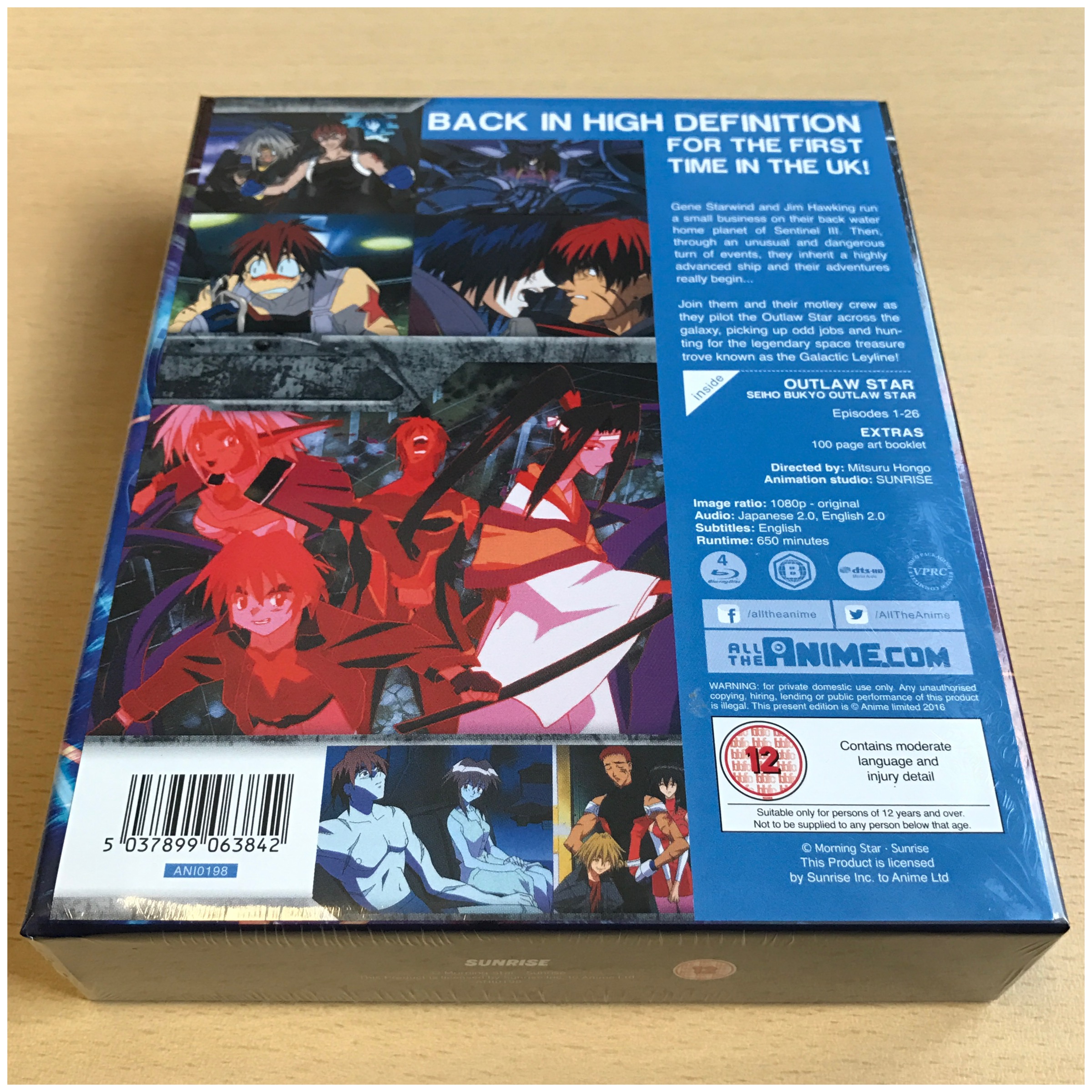  Outlaw Star: The Complete Series - Blu-ray + DVD : Various,  Various: Movies & TV