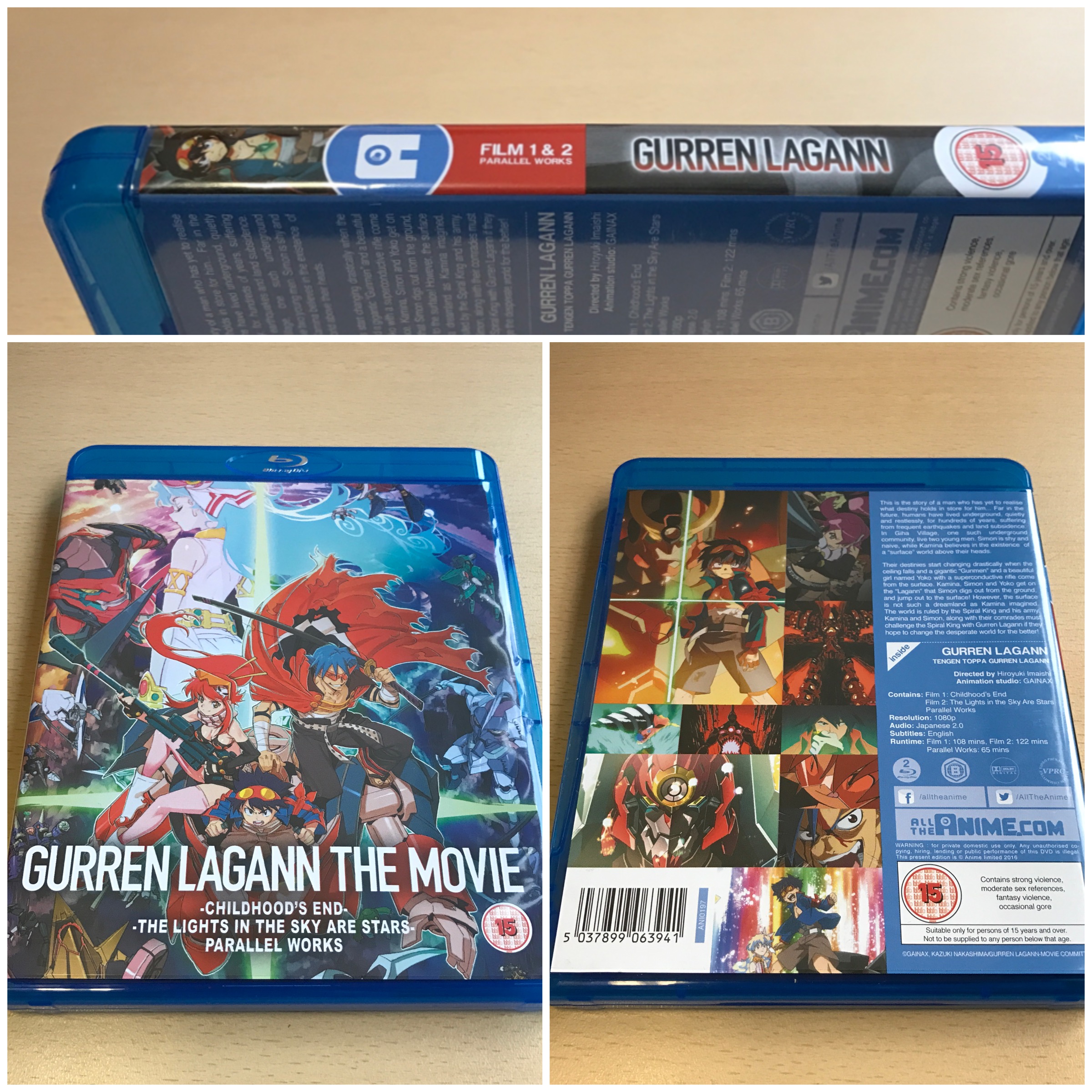 Gurren Lagann - Movie Collection Blu-ray - Zavvi US