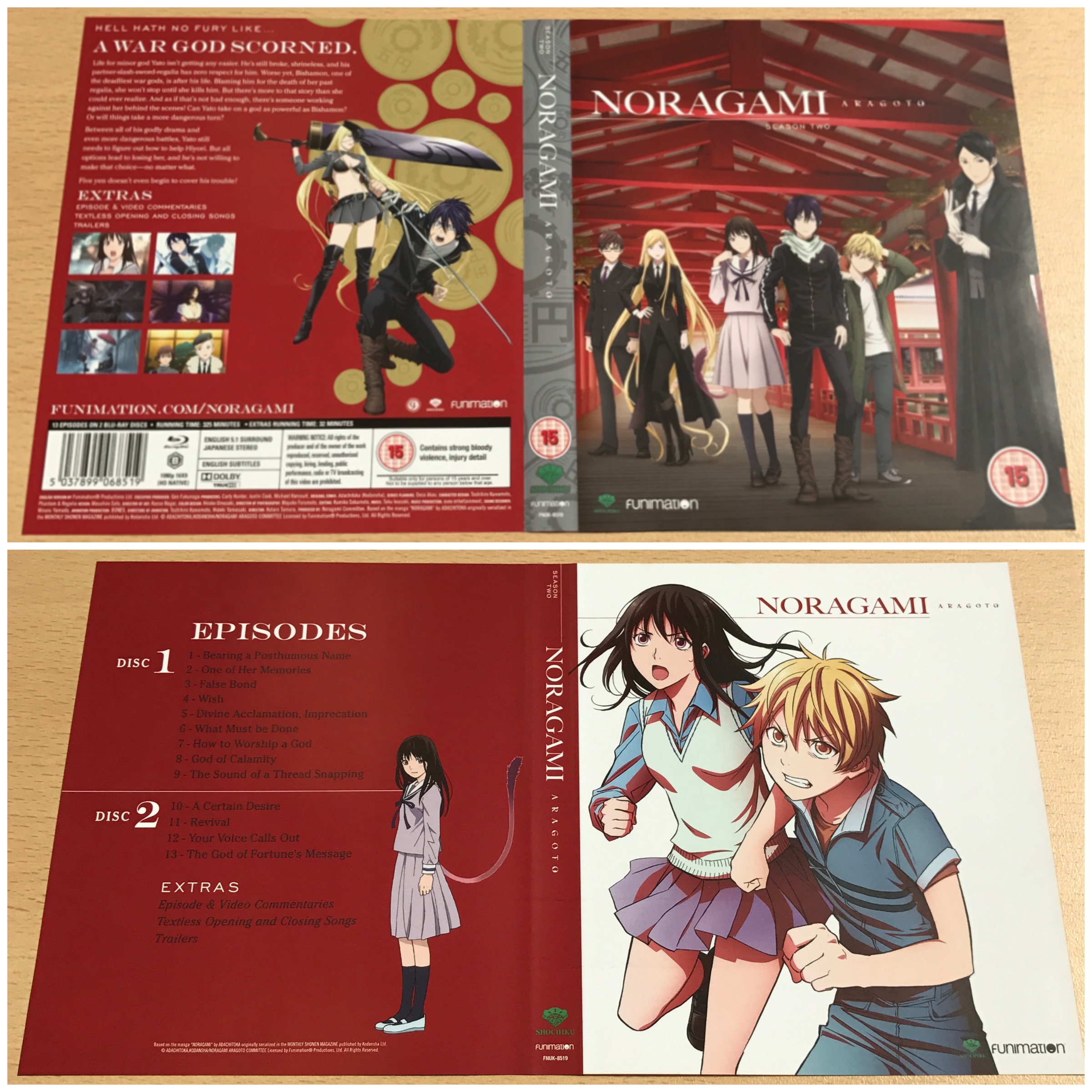 Anime Blu-ray Disc NORAGAMI ARAGOTO 6 [Limited First Production