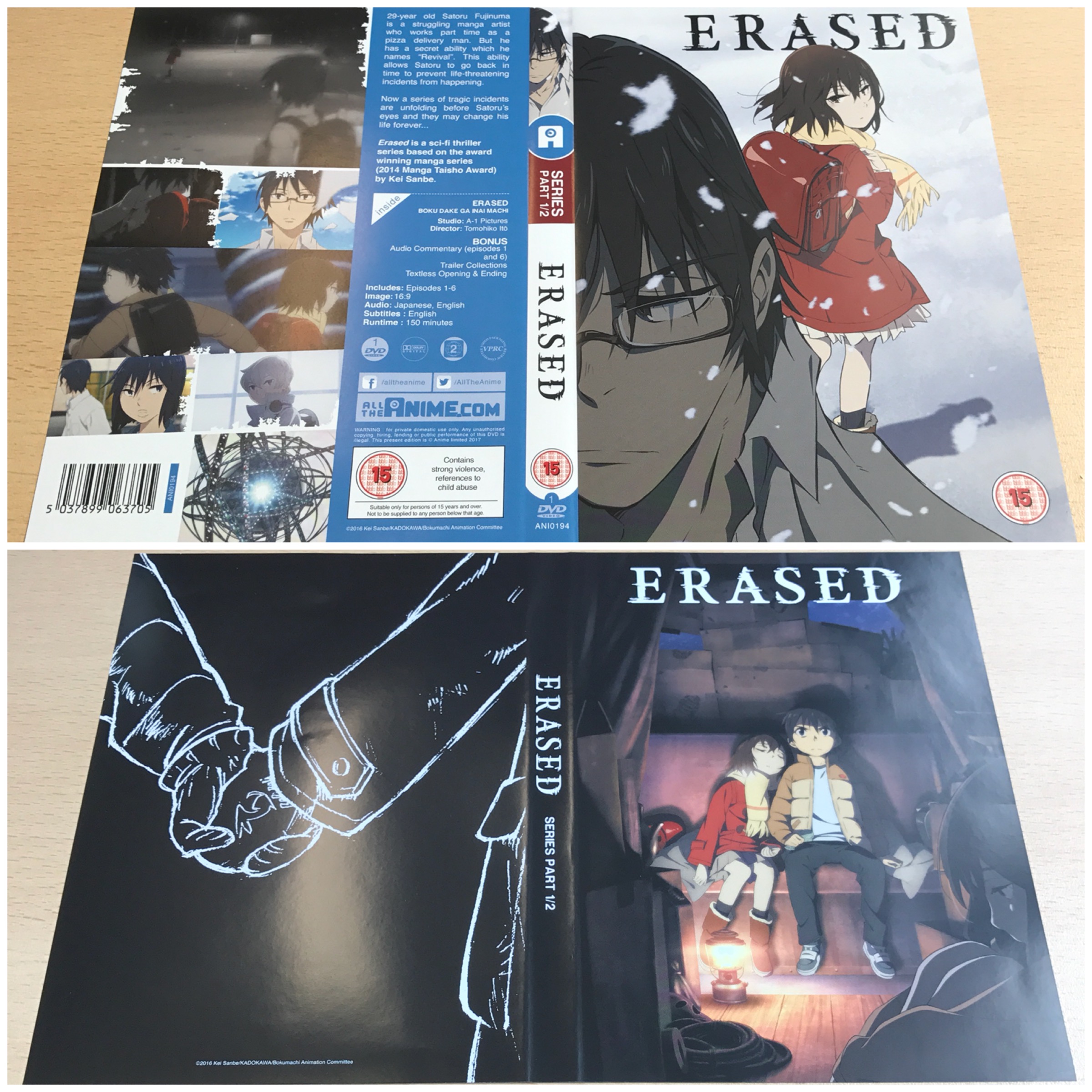 Erased Anime Series - Colaboratory