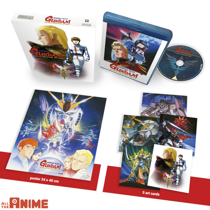 Char's Counter Attack - Blu-ray Collector's Ed. set coming 29th July 2019