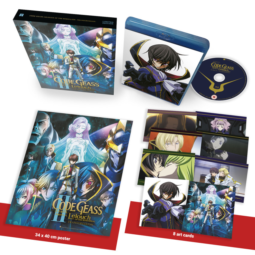 Code Geass II: Transgression - coming to Blu-ray on 18th November 2019