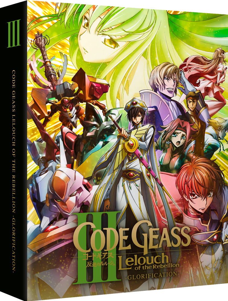 Code Geass Films 2 3 Come To Blu Ray All The Anime