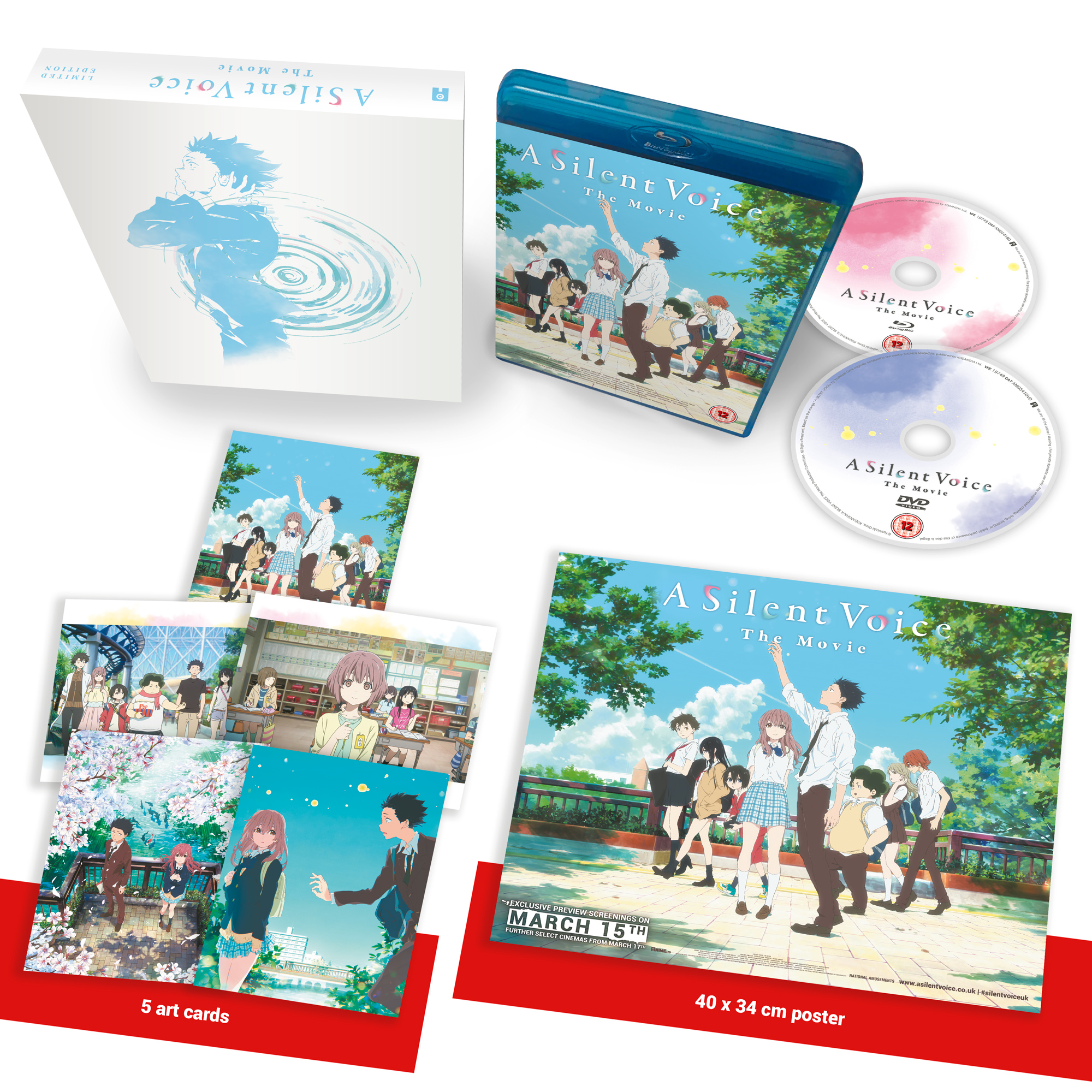 Met andere woorden toegang Bengelen A Silent Voice Limited Edition Blu-ray – available now for pre-order! – All  the Anime