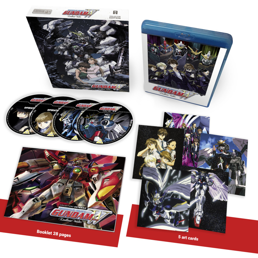 The general retail version of Gundam Wing: Endless Waltz Blu-ray Collector's Ed.