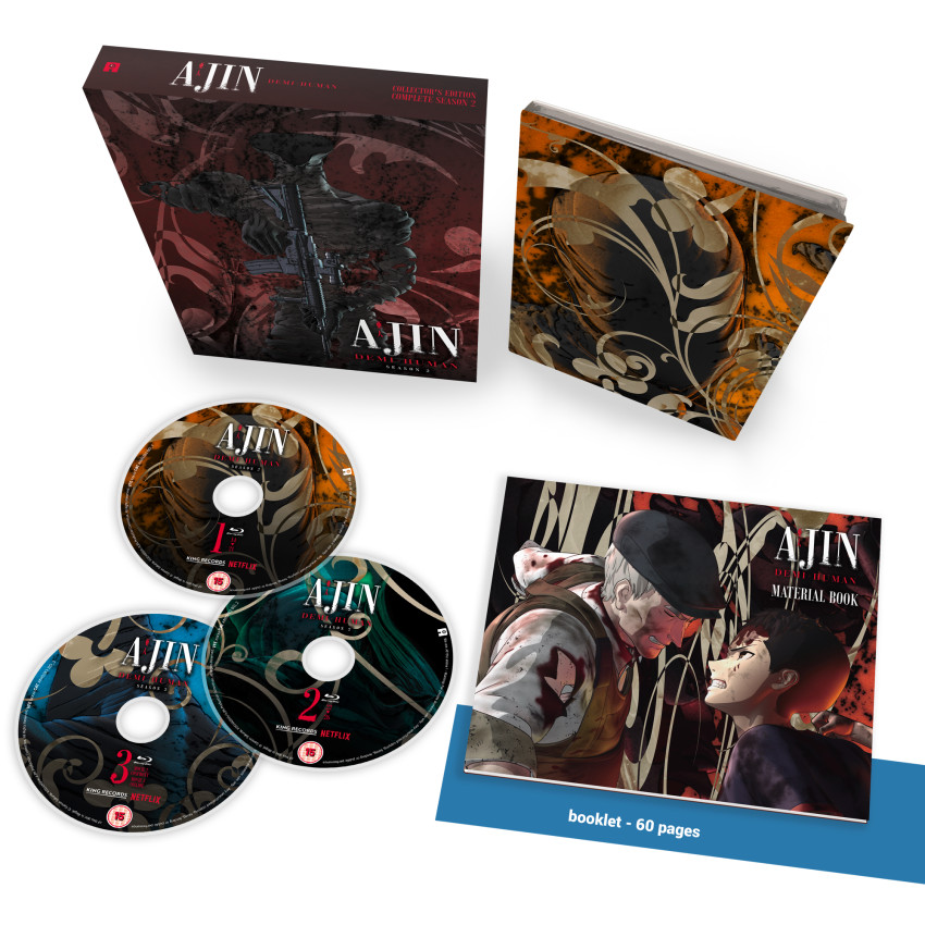 AJIN: Demi Human - Season 2 Blu-ray Collector's Edition set -- out 27th April