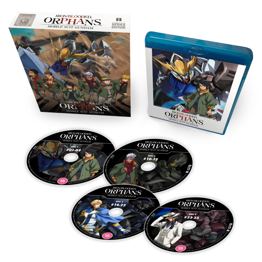 Mobile Suit Gundam Iron-Blooded Orphans: Part 1 Blu-ray Collector's Ed. - out 15th June