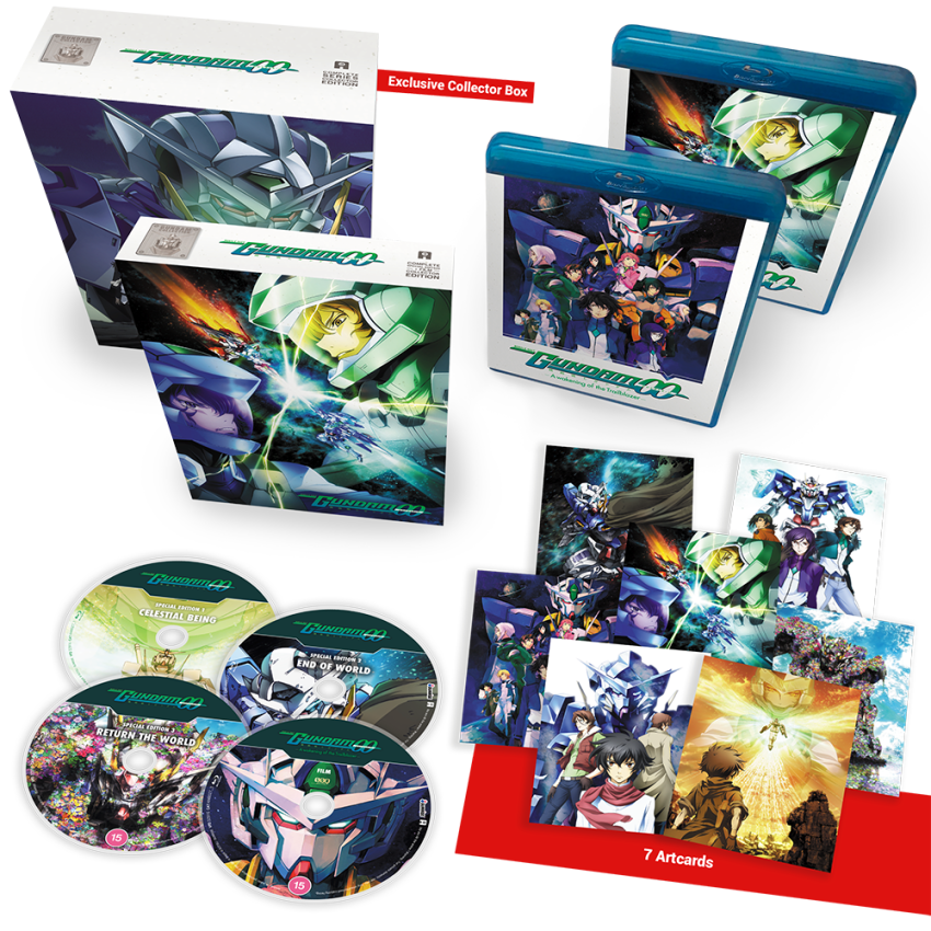 Mobile Suit Gundam 00 Film + OVAs Collector's Edition with AllTheAnime.com exclusive bonus box