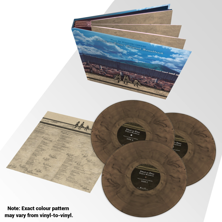 Attack on Titan: Season 1 Official Soundtrack Vinyl - Deluxe Edition