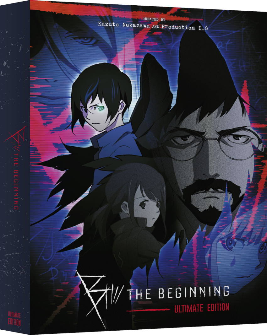 The slipcover/box of the B The Beginning Ultimate Edition set 