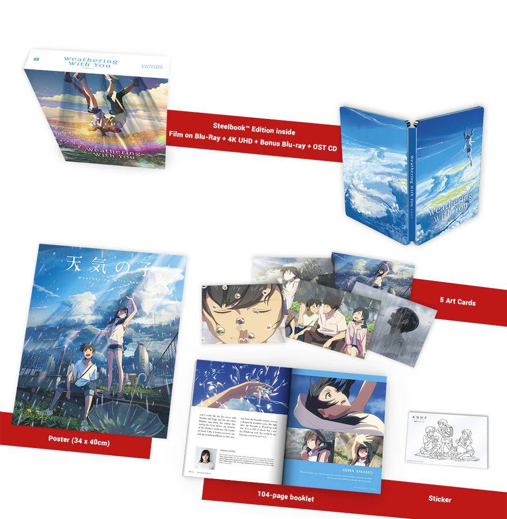 Makoto Shinkai's Your Name Movie to Get a 4K UHD Blu-Ray Collectors Edition  Release