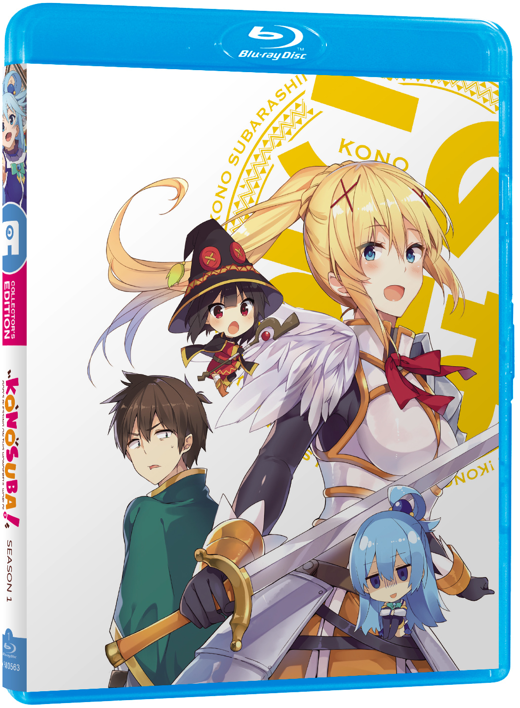 Konosuba Season 1 + 2 + OVA Complete Anime Blu-ray STEELBOOK Lot