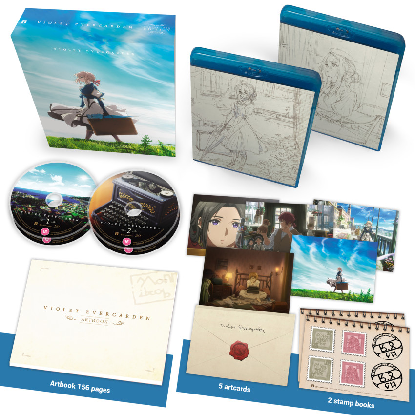Violet Evergarden Collector’s Edition Blu-ray arrives in November!