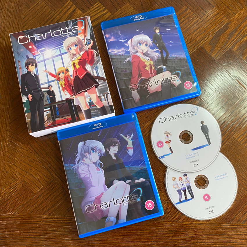 UNBOXING: Charlotte Complete Series Blu-ray – All the Anime