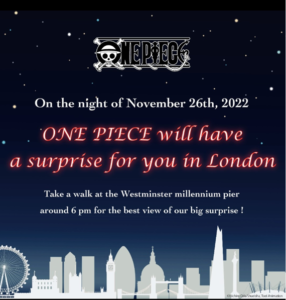 One Piece lights up London!