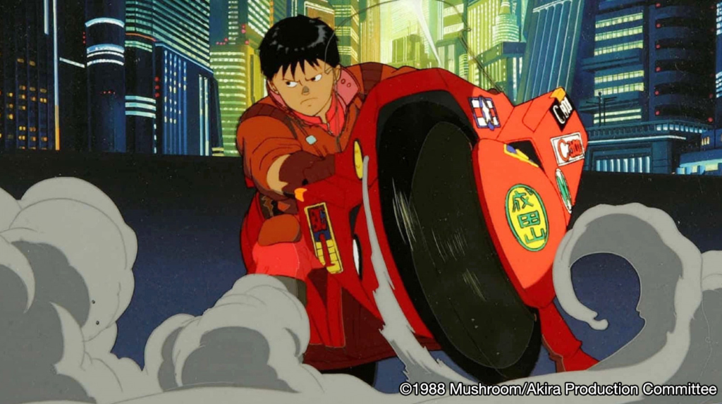 Akira - Shotaro Kaneda on his iconic red bike