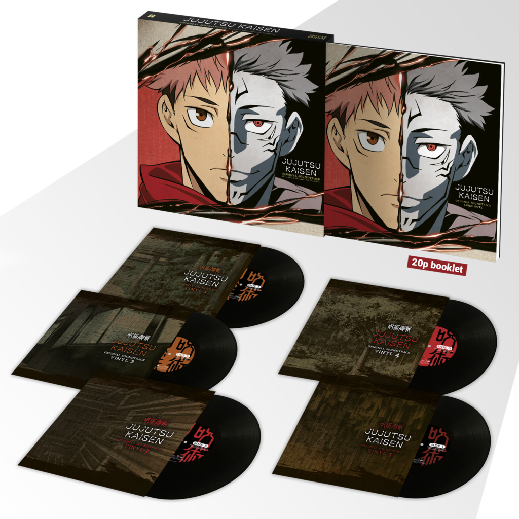 JujutsuKaisen vinyl 3D topview