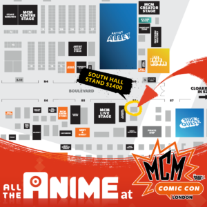 Anime Limited returns to MCM London Comic Con this May!